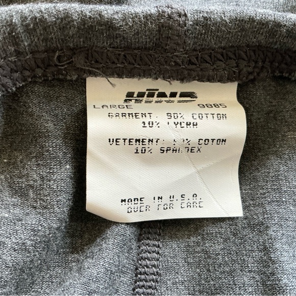 NWT Hind Mens Kinetic Fitness Shorts Large Dark Gray Elastic Waist Drawstring - Picture 8 of 13